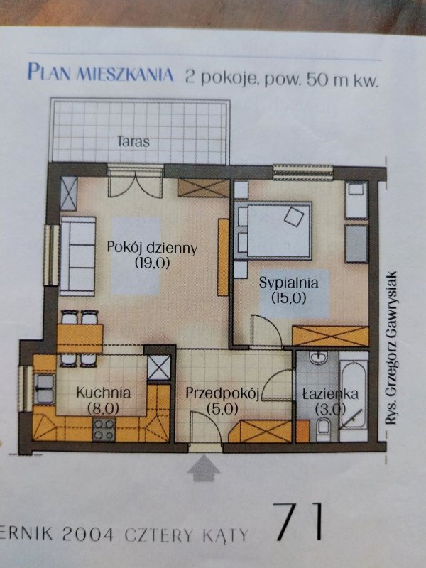 Apartament, ul. Letniskowa